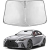 Econour Windshield Sun Shade Compatible for Rivian R1S R1T 2022-2025 2026 | Sun Visor for Front Windshield & Window Sun Shade Cover, UV Heat Blocker & Protector, Car Accessories(for Lexus IS300/350/500/IS250/IS200t 2014-2026)