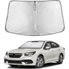 Econour Windshield Sun Shade Compatible for Rivian R1S R1T 2022-2025 2026 | Sun Visor for Front Windshield & Window Sun Shade Cover, UV Heat Blocker & Protector, Car Accessories((2020-2026)