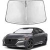 Econour Windshield Sun Shade Compatible for Rivian R1S R1T 2022-2025 2026 | Sun Visor for Front Windshield & Window Sun Shade Cover, UV Heat Blocker & Protector, Car Accessories((2020-2026))