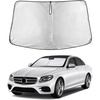 Econour Windshield Sun Shade Compatible for Rivian R1S R1T 2022-2025 2026 | Sun Visor for Front Windshield & Window Sun Shade Cover, UV Heat Blocker & Protector, Car Accessories(2010-2016)