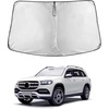 Econour Windshield Sun Shade Compatible for Rivian R1S R1T 2022-2025 2026 | Sun Visor for Front Windshield & Window Sun Shade Cover, UV Heat Blocker & Protector, Car Accessories(2020-2026)