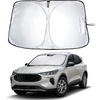 Econour Windshield Sunshade Compatible for Ford Escape 2020-2024 2025 2026 | Sun Visor for Front Windshield & Window Sun Shade Cover, UV Heat Blocker & Protector, Car Accessories