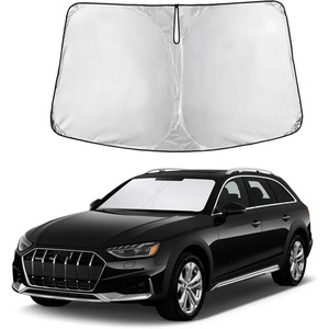 Autovir Windshield Sun Shade, 2017-2026 Tesla Model 3 & Y, 280T Visor Shade(A4 2017-2025)