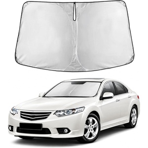 Autovir Windshield Sun Shade, 2017-2026 Tesla Model 3 & Y, 280T Visor Shade(Accord 2008-2012)