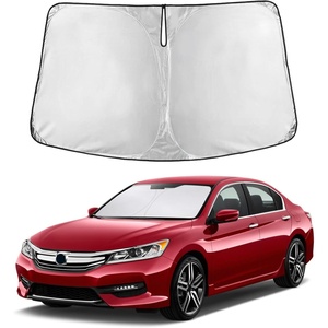 Autovir Windshield Sun Shade, 2017-2026 Tesla Model 3 & Y, 280T Visor Shade(Accord 2013-2017)