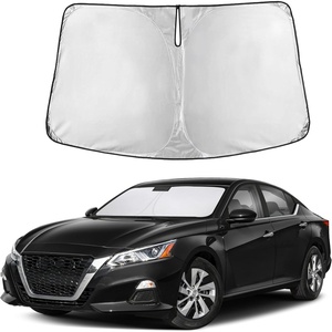 Autovir Windshield Sun Shade, 2017-2026 Tesla Model 3 & Y, 280T Visor Shade(Altima 2019-2026)