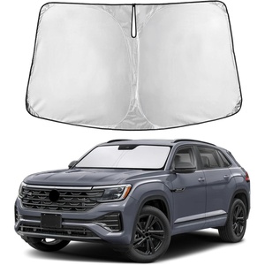 Autovir Windshield Sun Shade, 2017-2026 Tesla Model 3 & Y, 280T Visor Shade(Atlas 2018-2026)