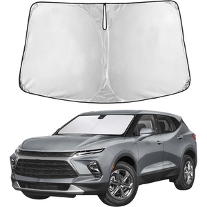 Autovir Windshield Sun Shade, 2017-2026 Tesla Model 3 & Y, 280T Visor Shade(Blazer 2019-2026)