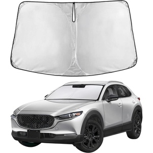 Autovir Windshield Sun Shade, 2017-2026 Tesla Model 3 & Y, 280T Visor Shade(CX-30 2019-2026)