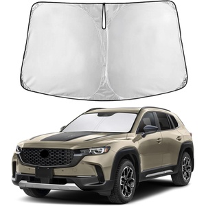 Autovir Windshield Sun Shade, 2017-2026 Tesla Model 3 & Y, 280T Visor Shade(CX50 2023-2026)