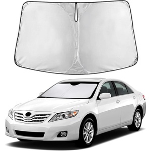 Autovir Windshield Sun Shade, 2017-2026 Tesla Model 3 & Y, 280T Visor Shade(Camry 2007-2011)