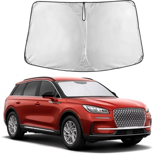 Autovir Windshield Sun Shade, 2017-2026 Tesla Model 3 & Y, 280T Visor Shade(Corsair 2020-2026)