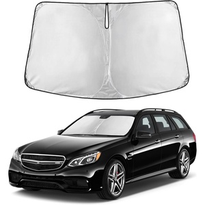 Autovir Windshield Sun Shade, 2017-2026 Tesla Model 3 & Y, 280T Visor Shade(E-Class 2010-2016)