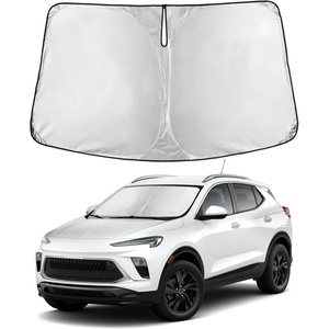 Autovir Windshield Sun Shade, 2017-2026 Tesla Model 3 & Y, 280T Visor Shade(Encore Gx 2020-2026)