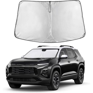 Autovir Windshield Sun Shade, 2017-2026 Tesla Model 3 & Y, 280T Visor Shade(Equinox Ev 2024-2026)