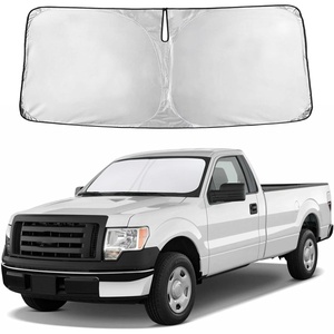 Autovir Windshield Sun Shade, 2017-2026 Tesla Model 3 & Y, 280T Visor Shade(F150 2009-2014)