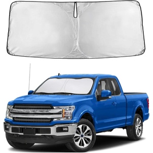 Autovir Windshield Sun Shade, 2017-2026 Tesla Model 3 & Y, 280T Visor Shade(F150 2015-2020)