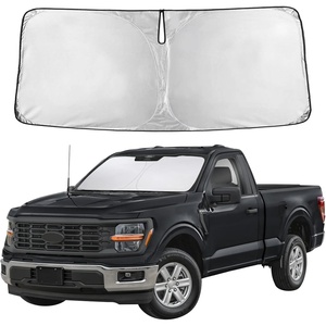 Autovir Windshield Sun Shade, 2017-2026 Tesla Model 3 & Y, 280T Visor Shade(F150 2021-2026)