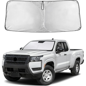 Autovir Windshield Sun Shade, 2017-2026 Tesla Model 3 & Y, 280T Visor Shade(Frontier 2022-2026)