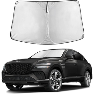 Autovir Windshield Sun Shade, 2017-2026 Tesla Model 3 & Y, 280T Visor Shade(GV80 2021-2025)
