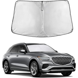 Autovir Windshield Sun Shade, 2017-2026 Tesla Model 3 & Y, 280T Visor Shade(Gv70 2022-2026)