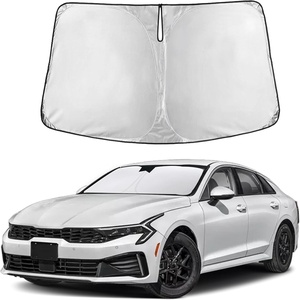 Autovir Windshield Sun Shade, 2017-2026 Tesla Model 3 & Y, 280T Visor Shade(Hyundai Sonata 2020-2026)