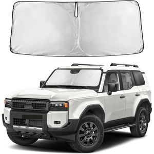 Autovir Windshield Sun Shade, 2017-2026 Tesla Model 3 & Y, 280T Visor Shade(Land Cruiser 2024-2026)