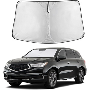 Autovir Windshield Sun Shade, 2017-2026 Tesla Model 3 & Y, 280T Visor Shade(MDX 2014-2020)