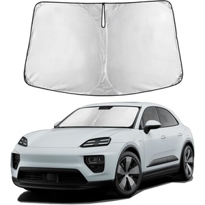 Autovir Windshield Sun Shade, 2017-2026 Tesla Model 3 & Y, 280T Visor Shade(Macan 2014-2026)
