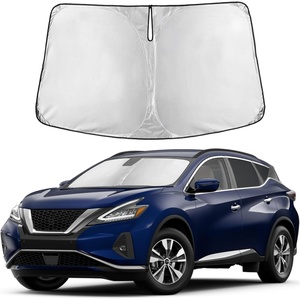 Autovir Windshield Sun Shade, 2017-2026 Tesla Model 3 & Y, 280T Visor Shade(Murano 2015-2024)