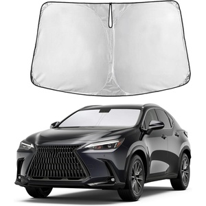 Autovir Windshield Sun Shade, 2017-2026 Tesla Model 3 & Y, 280T Visor Shade(NX 2022-2026)