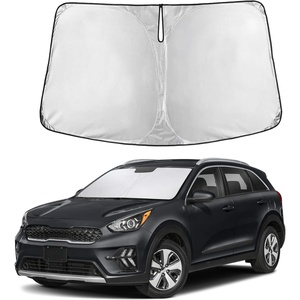 Autovir Windshield Sun Shade, 2017-2026 Tesla Model 3 & Y, 280T Visor Shade(Niro 2017-2022)