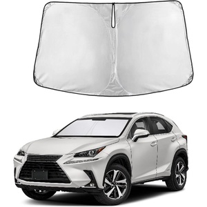 Autovir Windshield Sun Shade, 2017-2026 Tesla Model 3 & Y, 280T Visor Shade(Nx 2015-2021)