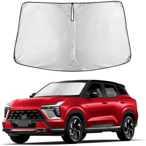 Autovir Windshield Sun Shade, 2017-2026 Tesla Model 3 & Y, 280T Visor Shade(Outlander 2022-2026)