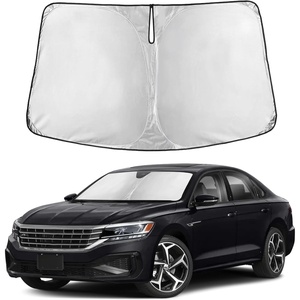 Autovir Windshield Sun Shade, 2017-2026 Tesla Model 3 & Y, 280T Visor Shade(Passat 2012-2022)