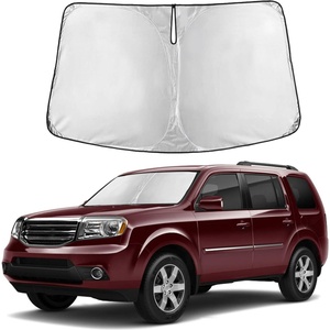 Autovir Windshield Sun Shade, 2017-2026 Tesla Model 3 & Y, 280T Visor Shade(Pilot 2009-2015)