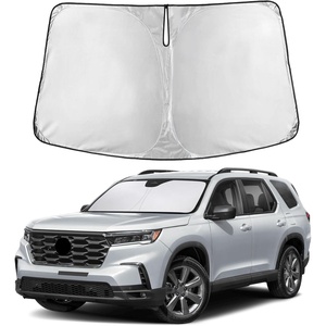 Autovir Windshield Sun Shade, 2017-2026 Tesla Model 3 & Y, 280T Visor Shade(Pilot 2016-2026)