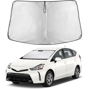 Autovir Windshield Sun Shade, 2017-2026 Tesla Model 3 & Y, 280T Visor Shade(Prius Hatchback 2010-2015)