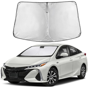 Autovir Windshield Sun Shade, 2017-2026 Tesla Model 3 & Y, 280T Visor Shade(Prius Hatchback 2023-2026)