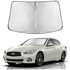 Autovir Windshield Sun Shade, 2017-2026 Tesla Model 3 & Y, 280T Visor Shade(Q50 2014-2024)