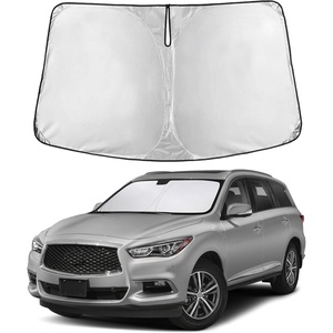 Autovir Windshield Sun Shade, 2017-2026 Tesla Model 3 & Y, 280T Visor Shade(QX60 2014-2021)