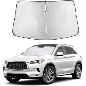 Autovir Windshield Sun Shade, 2017-2026 Tesla Model 3 & Y, 280T Visor Shade(Qx50 2019-2026)