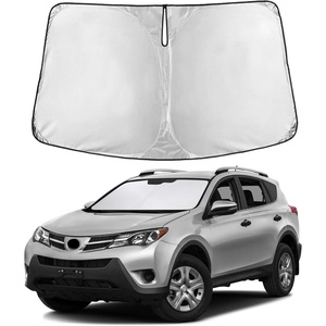 Autovir Windshield Sun Shade, 2017-2026 Tesla Model 3 & Y, 280T Visor Shade(RAV4 2013-2018)