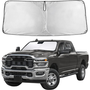 Autovir Windshield Sun Shade, 2017-2026 Tesla Model 3 & Y, 280T Visor Shade(Ram 2500 2010-2026)