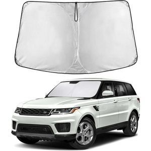 Autovir Windshield Sun Shade, 2017-2026 Tesla Model 3 & Y, 280T Visor Shade(Range Rover 2013-2021)