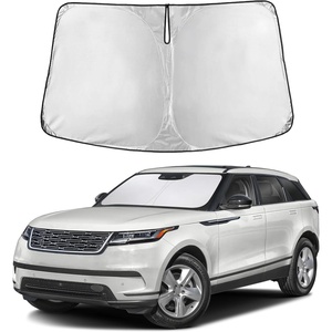 Autovir Windshield Sun Shade, 2017-2026 Tesla Model 3 & Y, 280T Visor Shade(Range Rover Velar 2017-2026)