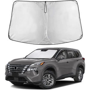Autovir Windshield Sun Shade, 2017-2026 Tesla Model 3 & Y, 280T Visor Shade(Rogue 2021-2026)