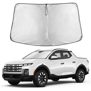 Autovir Windshield Sun Shade, 2017-2026 Tesla Model 3 & Y, 280T Visor Shade(Santa Cruz 2022-2026)
