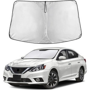 Autovir Windshield Sun Shade, 2017-2026 Tesla Model 3 & Y, 280T Visor Shade(Sentra 2013-2019)