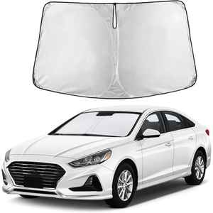 Autovir Windshield Sun Shade, 2017-2026 Tesla Model 3 & Y, 280T Visor Shade(Sonata 2015-2019)